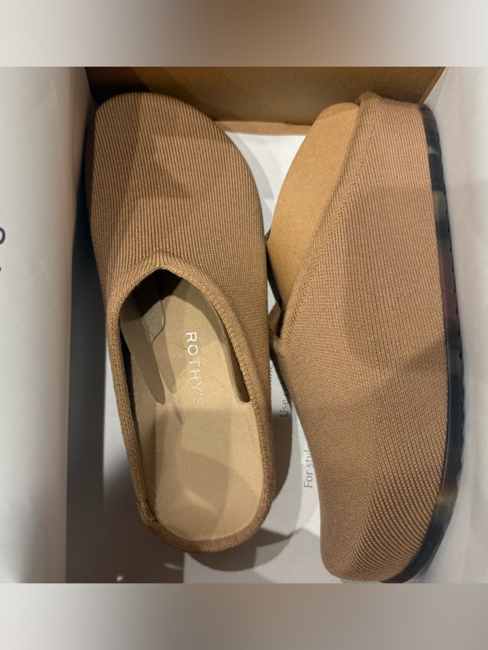 Rothy’s Casual Clog - Butternut size 9 New in box! - Picture 5 of 5